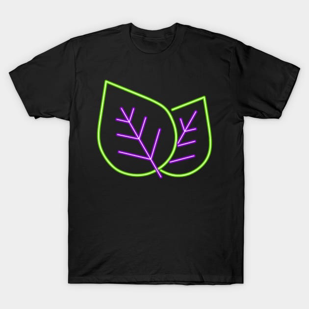 Leaves Line Light T-Shirt by Arie store